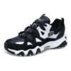 D’ Lites Low-Top Daddy Skor Svart/Vit