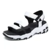 D’ Lites Sandaler GS Svart/Vit