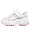 D’ Lites Strap Memory Foam löparskor ”White Pink”