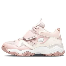 D Lites Train Mid-Top Daddy-skor Rosa/Vit