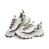 D’ Lites Varsity Spirit Sneakers ”White Brown Grey”