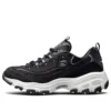 D’ Lites Velvet Low-Top Daddy Skor Svart/Vit
