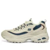 D’ Lites Zip Along-skor ”Beige Blue”