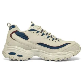 D’ Lites Zip Along-skor ”Beige Blue”