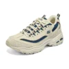 D’ Lites Zip Along-skor ”Beige Blue”
