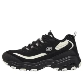 D’ Lites Zip Along-skor ”Svart Vit”