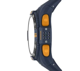 digitalt armbandsur med långt band