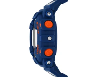 Digitalt blått armbandsur