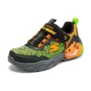 Dino-Lights Sneakers ”Grön Orange Svart”