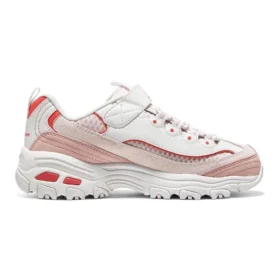 Dlites Chunky-skor ”White Pink Red”