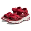 DLites Retro Panda Red Sandaler