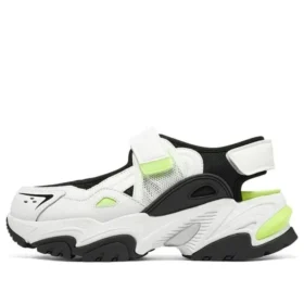 DLites Sandaler ”White Black Neon Green”