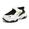 DLites Sandaler ”White Black Neon Green”