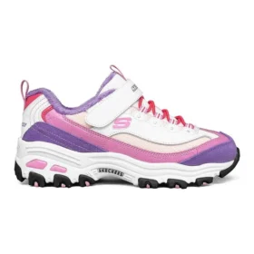 Dlites-skor ”White Pink Purple”