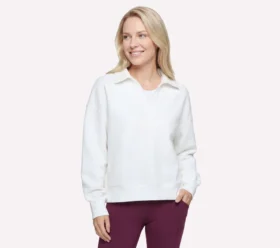 Downtown Cozy Fit långärmad tröja med krage