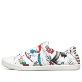 Dr. Seuss x Skechers Bob’s Beach Bingo låga sneakers Vit/Röd/Blå