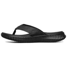 Elite Flex svarta flip-flops
