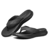 Elite Flex svarta flip-flops