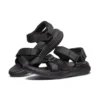 Elite Flex Velcro Sports svarta sandaler
