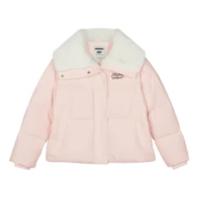 FASHION Dunjacka med bokstavstryck ”Pink White”
