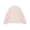 FASHION Dunjacka med bokstavstryck ”Pink White”