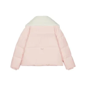 FASHION Dunjacka med bokstavstryck ”Pink White”