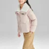 FASHION Dunjacka med bokstavstryck ”Pink White”