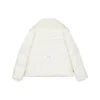FASHION Dunjacka med bokstavstryck ”White”