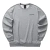 Färgglad Casual-serie Graphic Crew-tröja ”Grey Black”