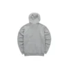 Färgglad casual-serie med bokstäver, hoodie med dragkedja ”Grey White”