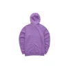 Färgglad casual-serie med dragkedja och huva ”Purple White”