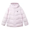 Färgglad casual-serie med enfärgad logotyp, dunjacka med huva ”Multi-Color”
