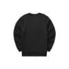 Färgglad casual-serie med märkes-crew-tröja ”Black Green”