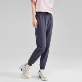 Färgglada casual-byxor i stickat med dragsko ”Svart” Färgglada casual-byxor i stickat med dragsko ”Svart”