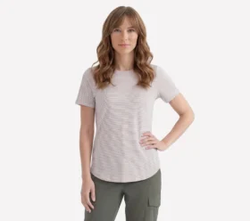 GO DRI Swift Stripe Tunic Tee
