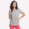 GO DRI Swift Stripe Tunic Tee GO DRI Swift Stripe Tunic Tee