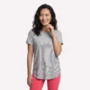 GO DRI Swift Stripe Tunic Tee GO DRI Swift Stripe Tunic Tee
