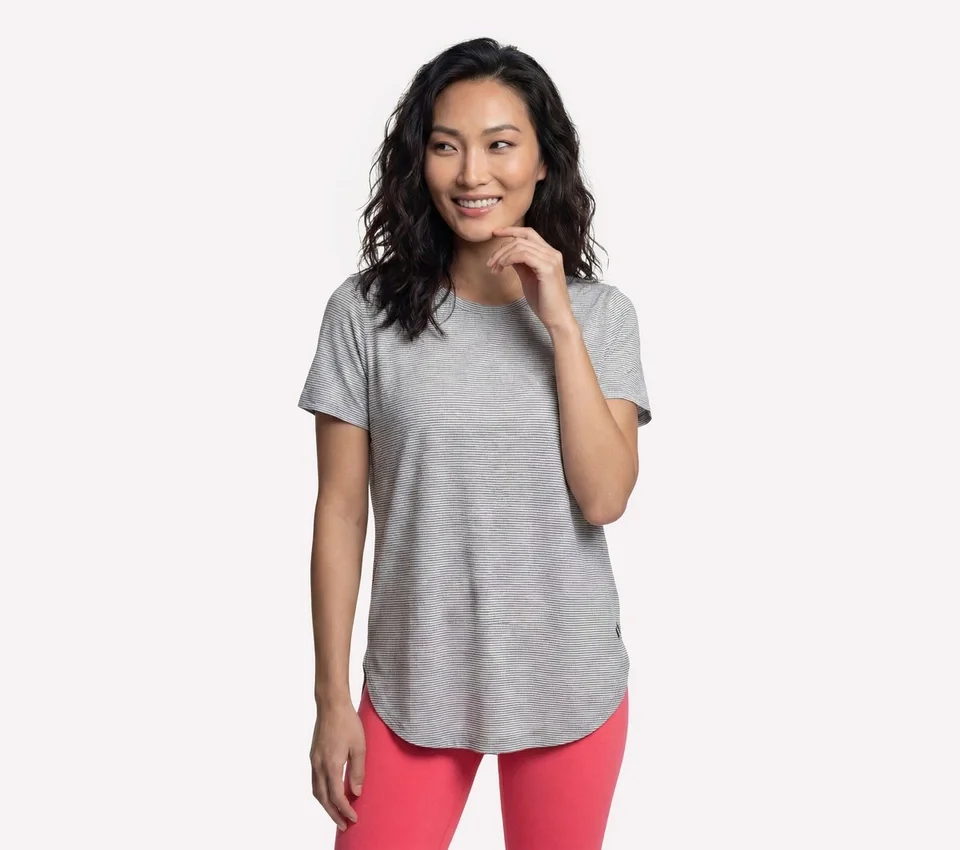 GO DRI Swift Stripe Tunic Tee GO DRI Swift Stripe Tunic Tee