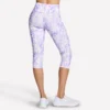 GO FLEX Capri-byxor med hög midja och tryck GO FLEX Capri-byxor med hög midja och tryck