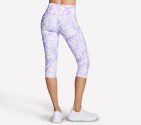 GO FLEX Capri-byxor med hög midja och tryck
