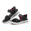 Go Glide-Step Flex Sandal ”Black White”