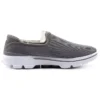 Go Walk 3 Slip-on-skor Grå