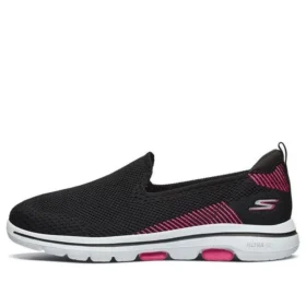 Go Walk 5 Loafers ”Svart Rosa Röd”