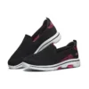 Go Walk 5 Loafers ”Svart Rosa Röd”