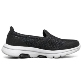 Go Walk 5 Slip-on ”Black White”