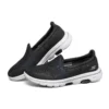 Go Walk 5 Slip-on ”Black White”