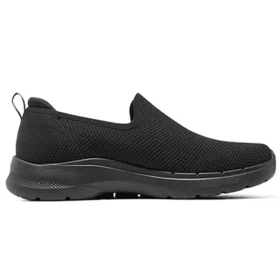 Go Walk 6 First Class Slip On ”Pure Black”