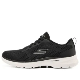 Go Walk 6 Låga sportskor Svart/Vit