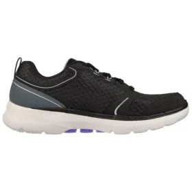 Go Walk 6 Low-Top Svart/Lila