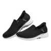 Go Walk 6 Skor ”Black White”